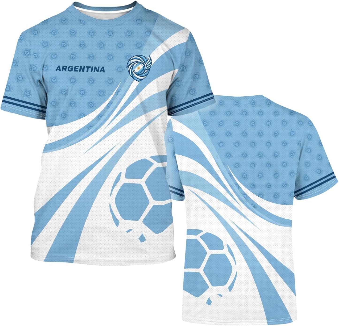 Mens Soccer Jersey Men'S Clothing Short Sleeve Top Adult Sports Fan T Shirts for Men Women
