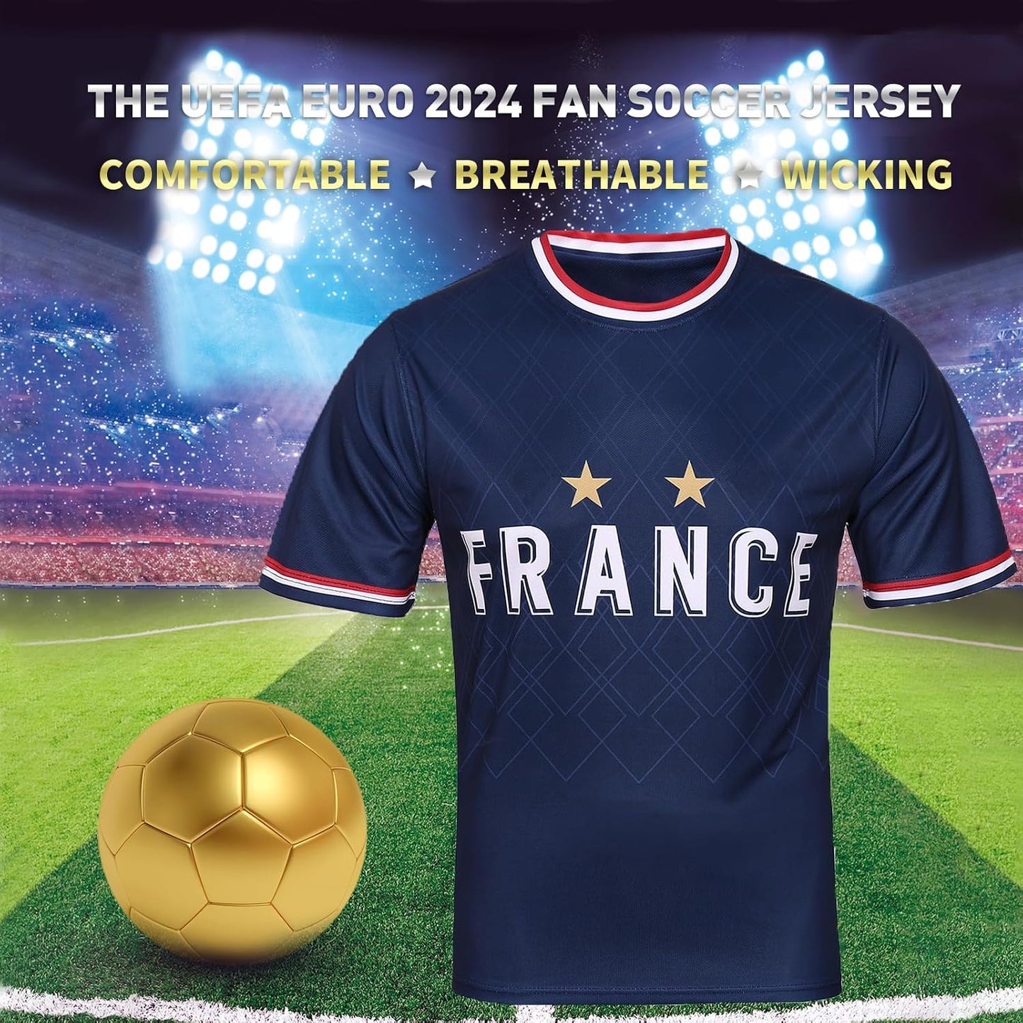 2026 World Cup Fan Soccer Jersey - France，Germany，England，Spain，Croatia & Portugal