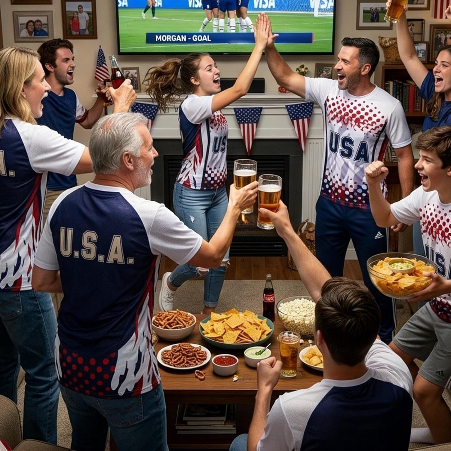 Men'S 2026 Fan Soccer Jersey Collection - International Football Shirts, Retro Streetwear