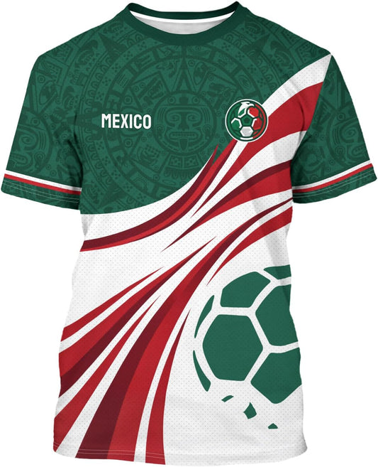 Mens Soccer Jersey Men'S Clothing Short Sleeve Top Adult Sports Fan T Shirts for Men Women