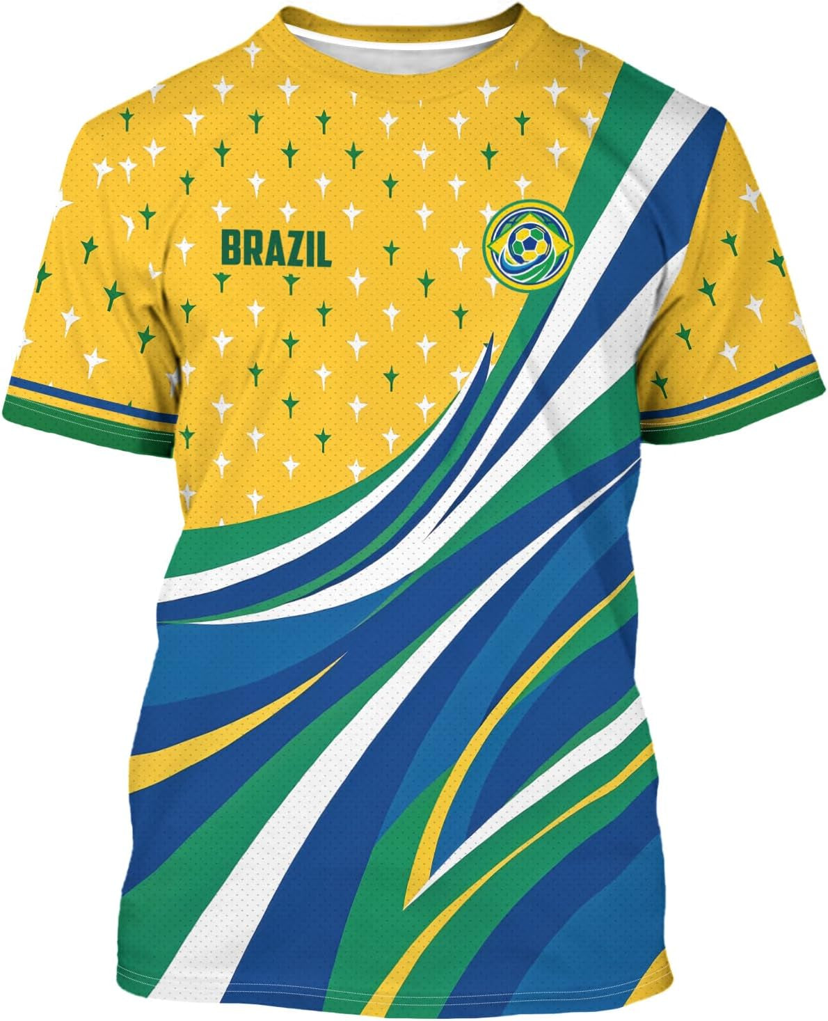Mens Soccer Jersey Men'S Clothing Short Sleeve Top Adult Sports Fan T Shirts for Men Women