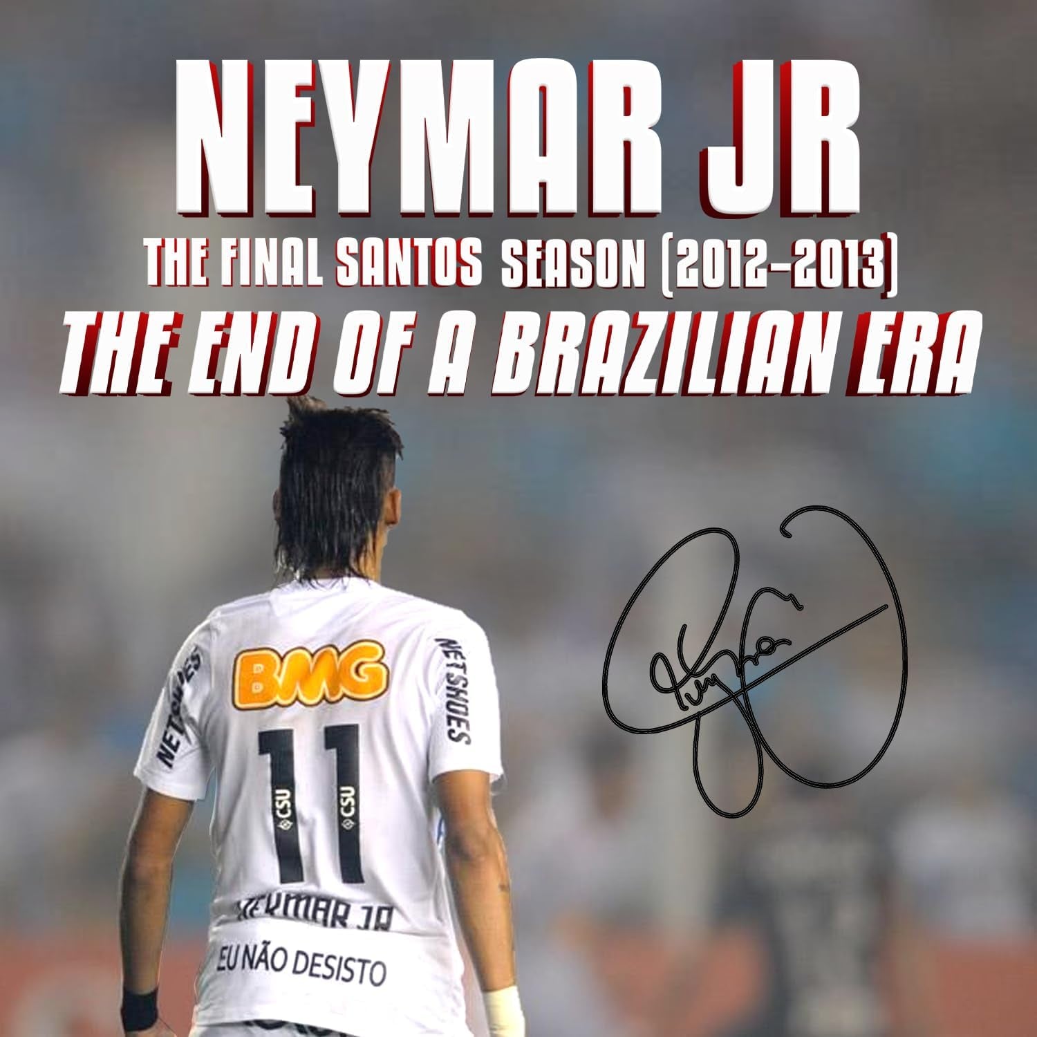 Neymar Jr. #11 Santos Retro Soccer Jersey – 2012 Brazilian Classic Football Shirt – Vintage Santos Men's Fan Jersey