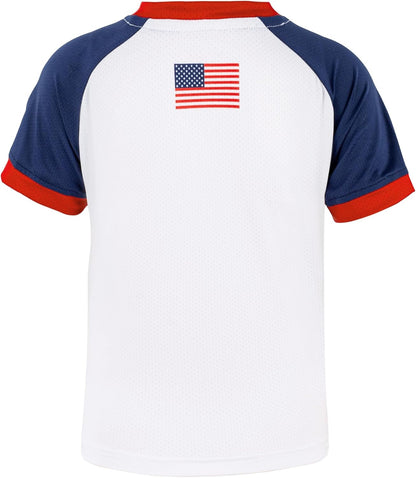 Unisex Kids Soccer Jersey for Girls Soccer Shirts Boy Football Outfits Soft Ideal Gift for Little Athlete 2-14 Years