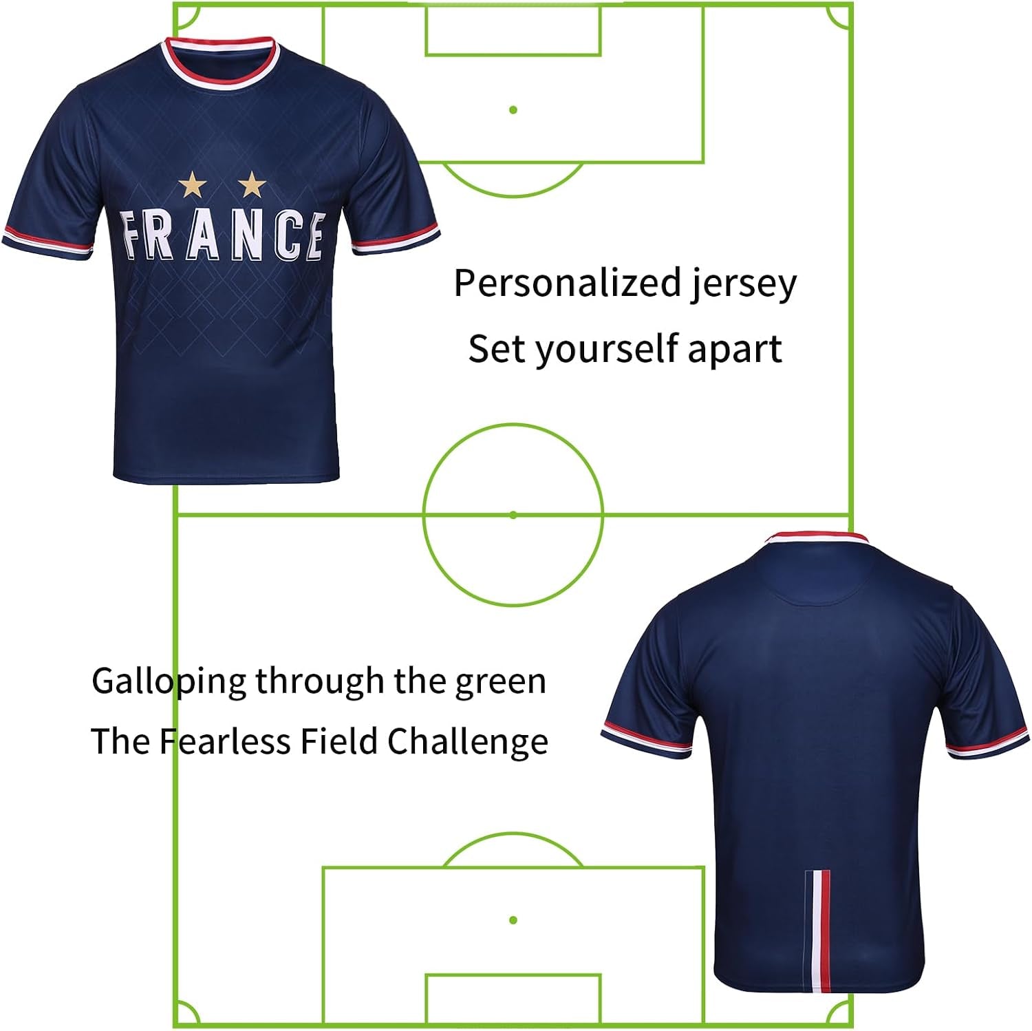 2026 World Cup Fan Soccer Jersey - France，Germany，England，Spain，Croatia & Portugal