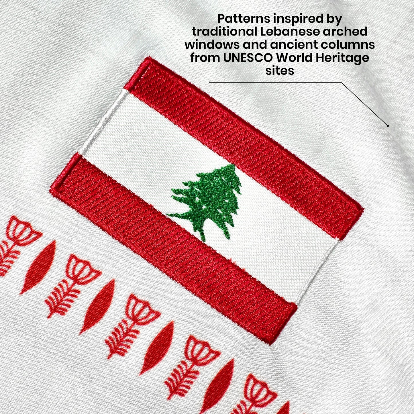 Lebanon Heritage Personalized Football Jersey