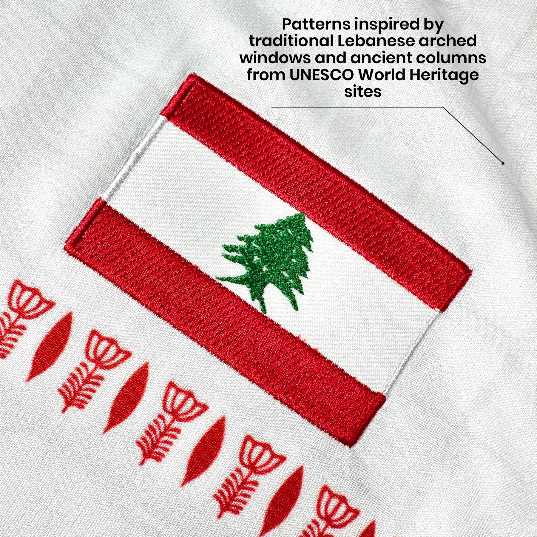 Lebanon Heritage Personalized Football Jersey