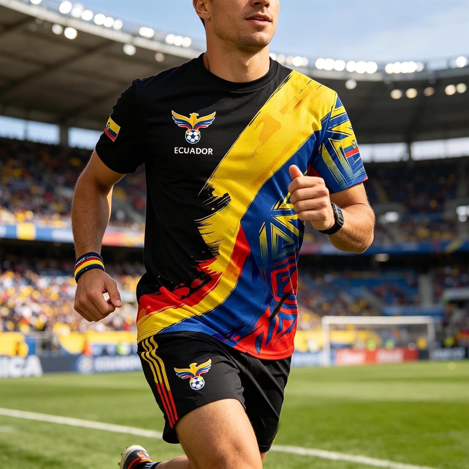 Soccer Jerseys National Sports Jersey Collection Football Training Apparel Print Crewneck Short Sleeves for Men and Women