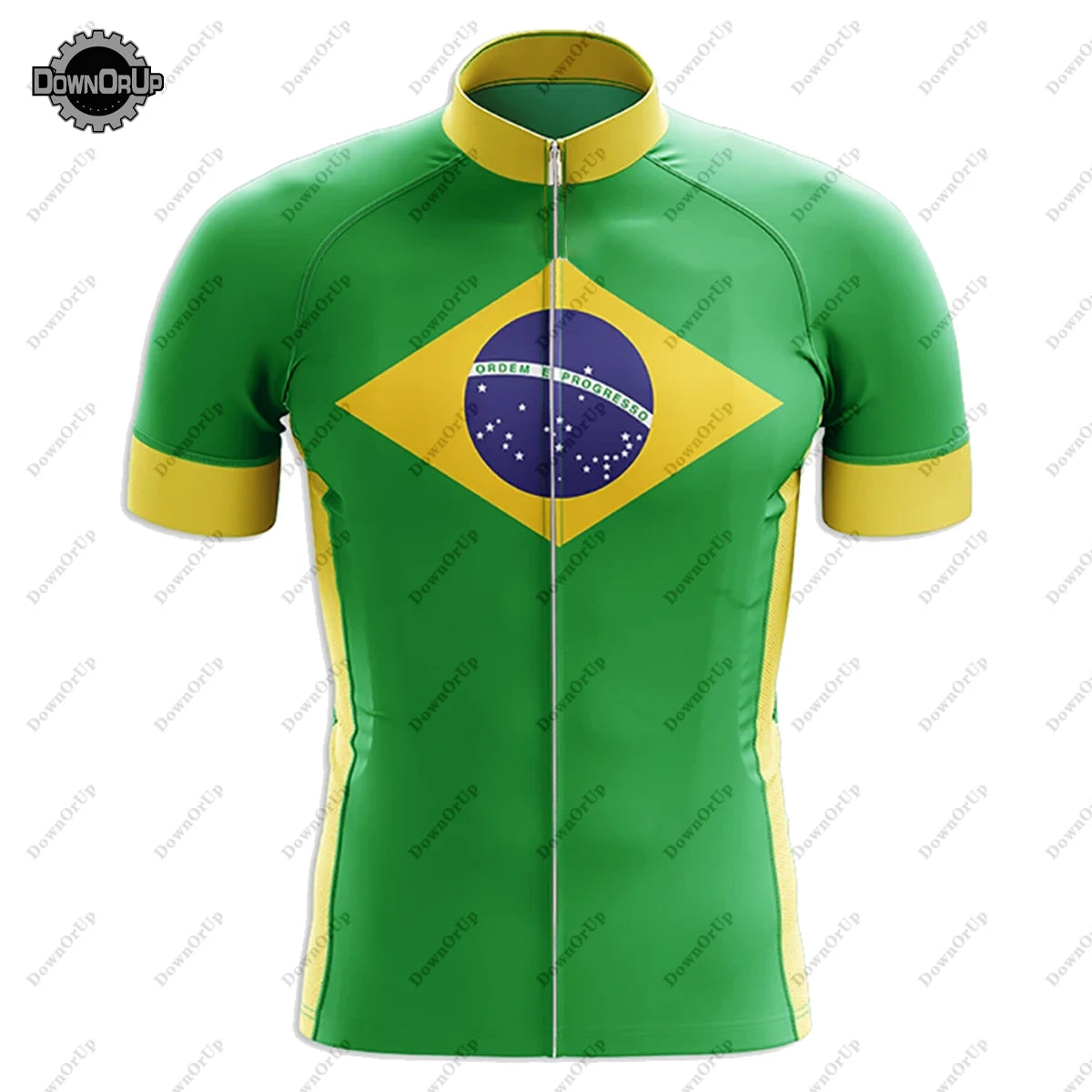 Brazil Maillot Ciclismo Hombre Biking Jersey Bib Shorts 9Dgel Breathable Pad Bicicleta De Montaña Equipment Cycling Jersey Set