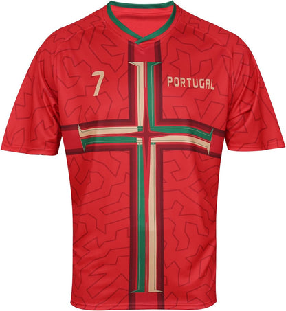 Men'S 2026 Fan Soccer Jersey - Fan Version Short Sleeve Shirt for Game Day