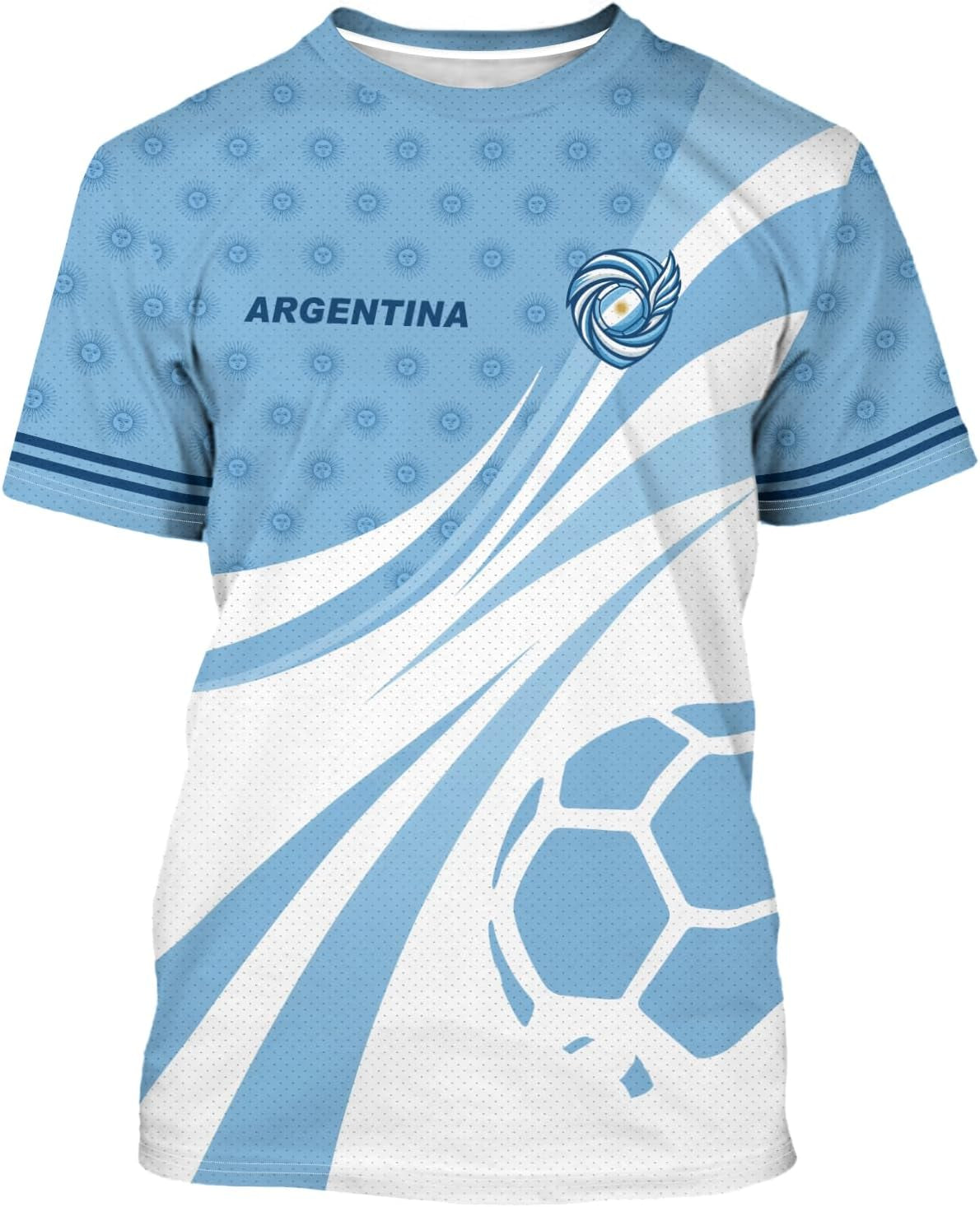 Mens Soccer Jersey Men'S Clothing Short Sleeve Top Adult Sports Fan T Shirts for Men Women