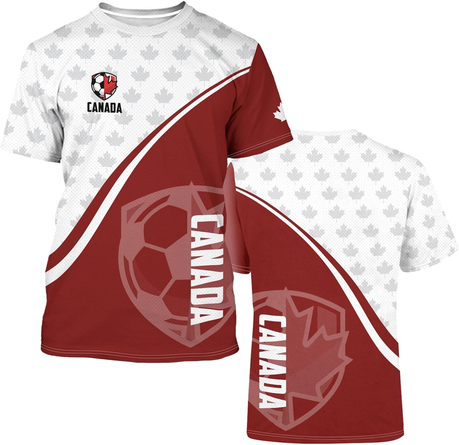 Mens Soccer Jersey Men'S Clothing Short Sleeve Top Adult Sports Fan T Shirts for Men Women