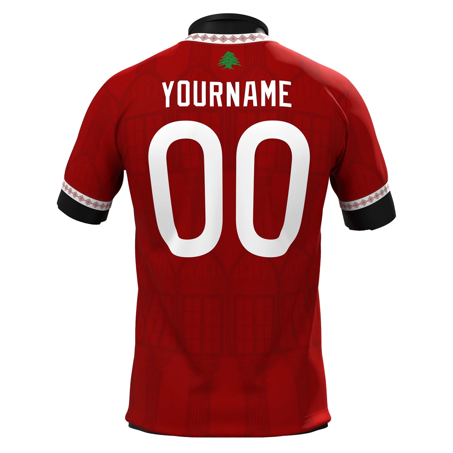 Lebanon Heritage Personalized Football Jersey