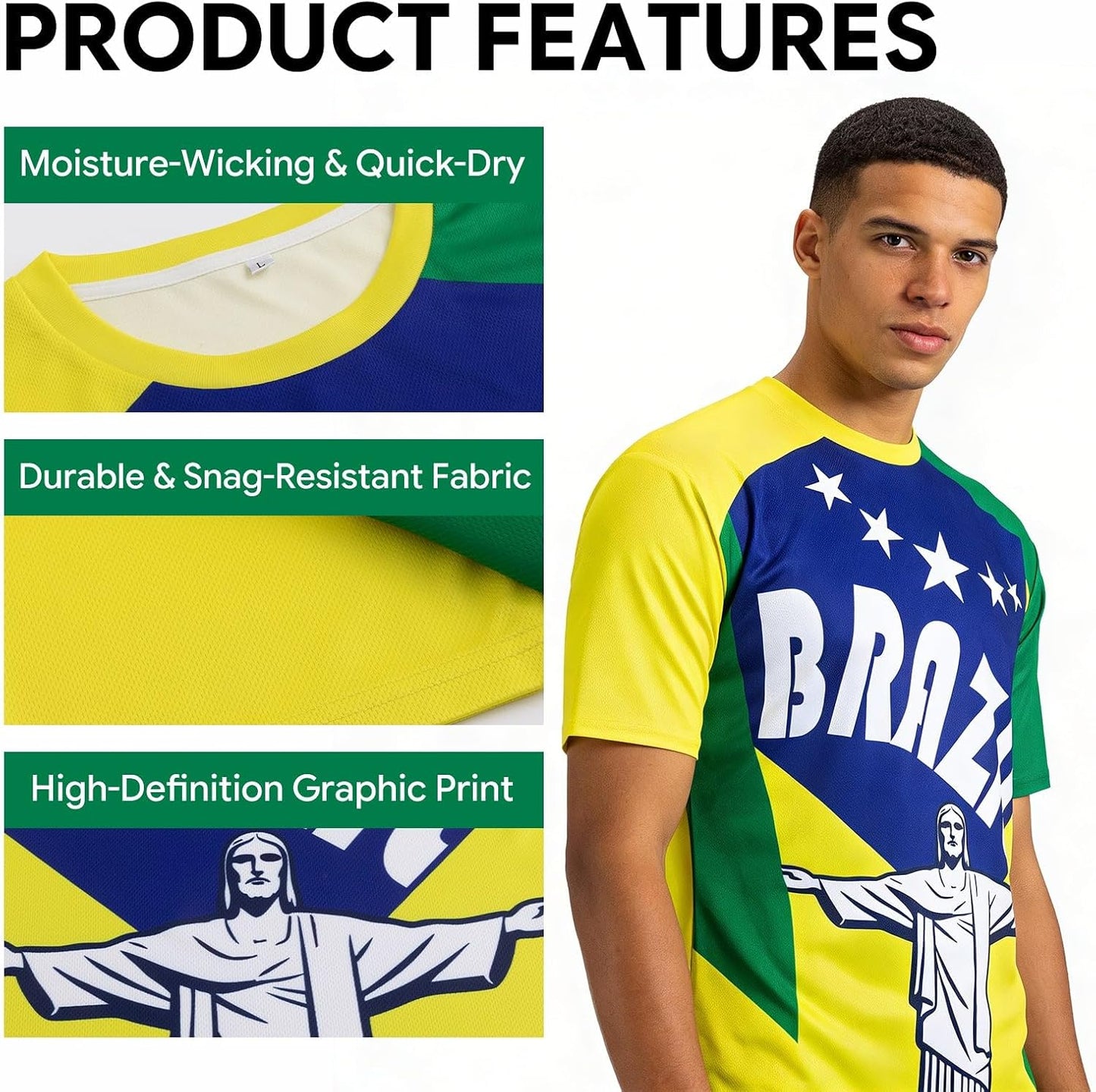 Men'S 2026 Fan Soccer Jersey Collection - International Football Shirts, Retro Streetwear