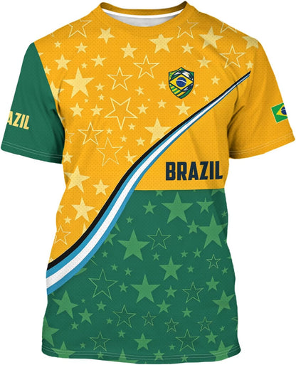 Mens Soccer Jersey Men'S Clothing Short Sleeve Top Adult Sports Fan T Shirts for Men Women
