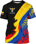 Soccer Jerseys National Sports Jersey Collection Football Training Apparel Print Crewneck Short Sleeves for Men and Women
