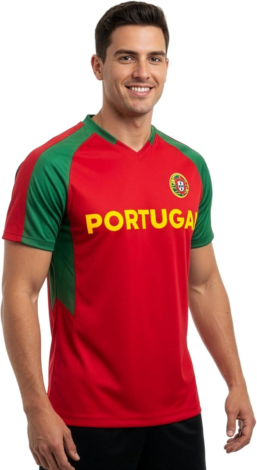Portugal Pride Football Shirt - Adult Sizes - Portugal National Soccer Jersey