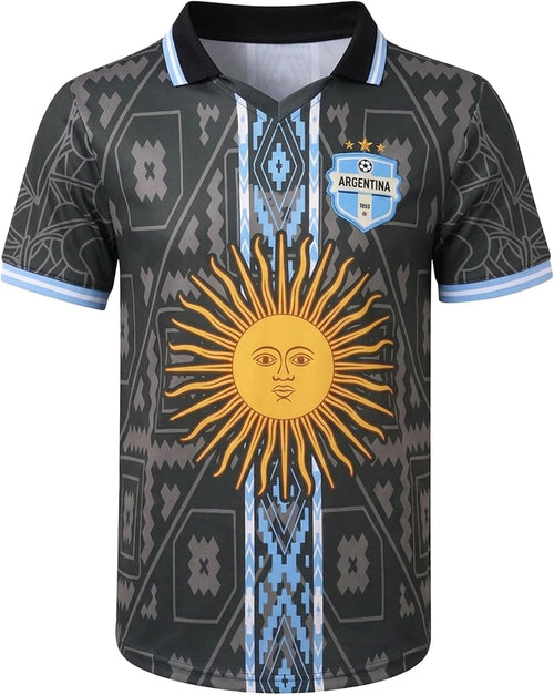Argentina Jersey Men, Argentina Soccer Jersey for Men, Argentina Soccer Shirt, Soccer Jerseys for Football Fans