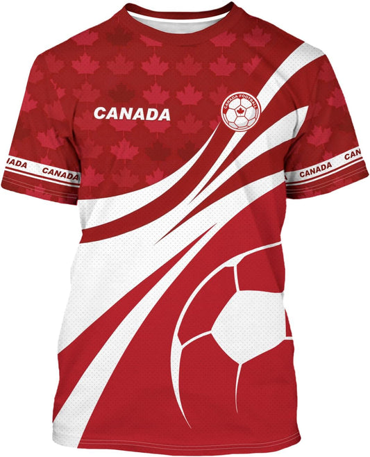 Mens Soccer Jersey Men'S Clothing Short Sleeve Top Adult Sports Fan T Shirts for Men Women