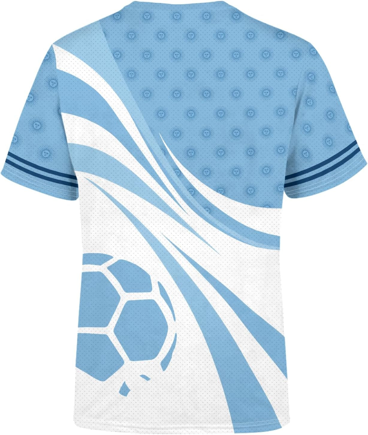 Mens Soccer Jersey Men'S Clothing Short Sleeve Top Adult Sports Fan T Shirts for Men Women