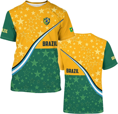 Mens Soccer Jersey Men'S Clothing Short Sleeve Top Adult Sports Fan T Shirts for Men Women