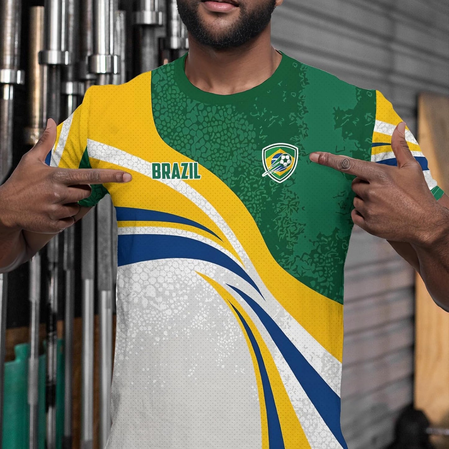 Mens Soccer Jersey Men'S Clothing Short Sleeve Top Adult Sports Fan T Shirts for Men Women