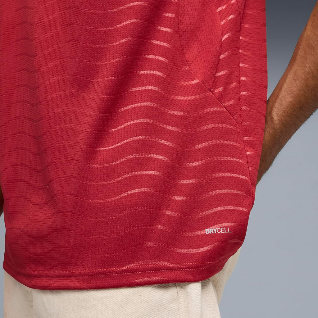 PUMA Mens Portugal Home Crew Neck Short Sleeve Jersey Casual